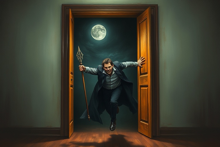 GOING BACK THROUGH THE DOOR